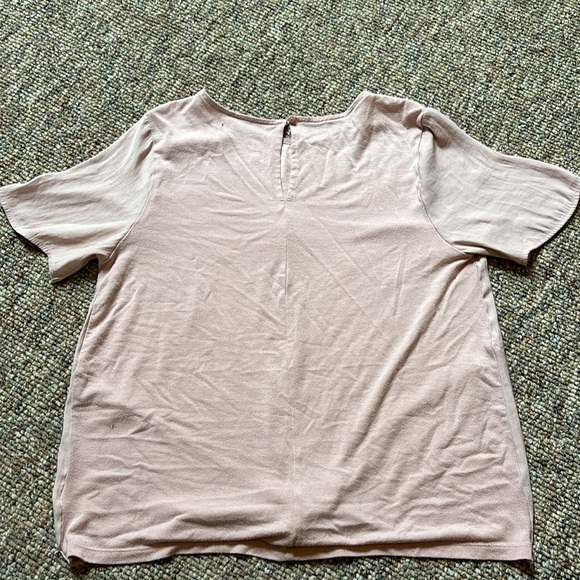 Short sleeve pink dressy shirt - Picture 2 of 2